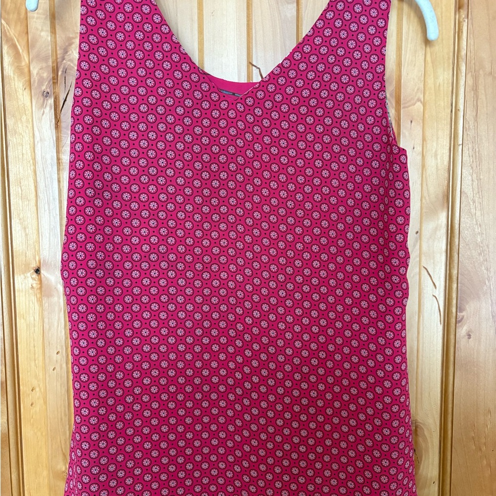 Chicos reversible Floral Pink Sleeveless Top - Picture 3 of 4